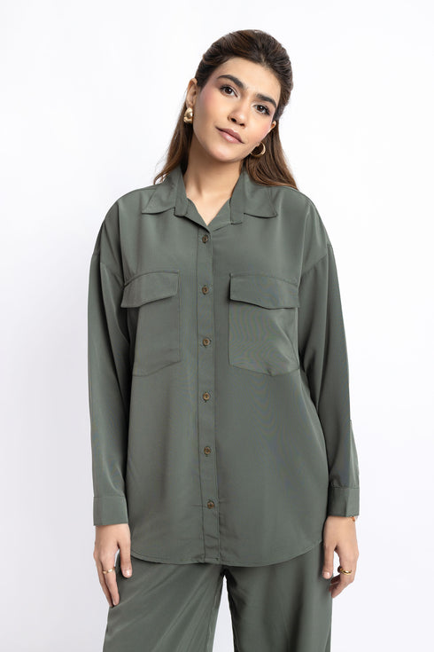 The Oversized Button Down Shirt