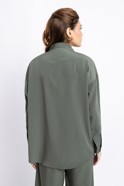 The Oversized Button Down Shirt