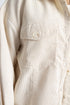 The Ivory Corduroy Oversized Shacket