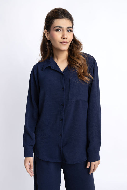 The Navy Regular Fit Shirt