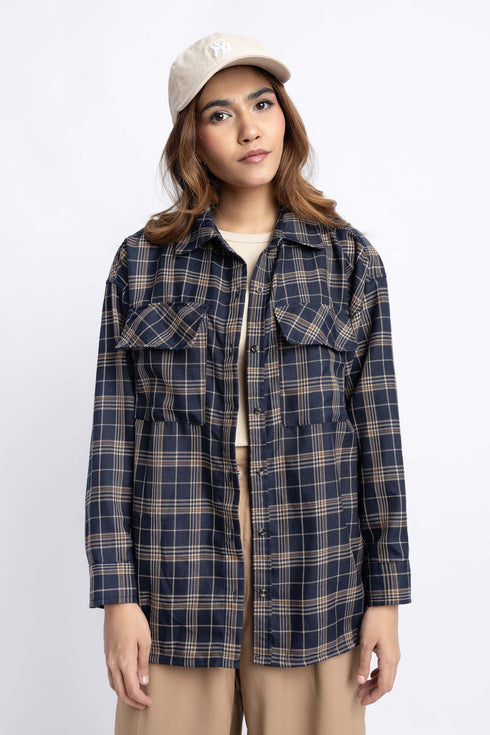 The Oversized Checkered Shirt