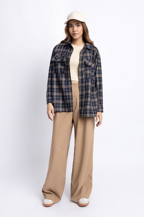 The Oversized Checkered Shirt