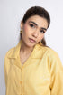 The Mustard Oversized Cuban Collar Shirt