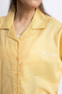 The Mustard Oversized Cuban Collar Shirt