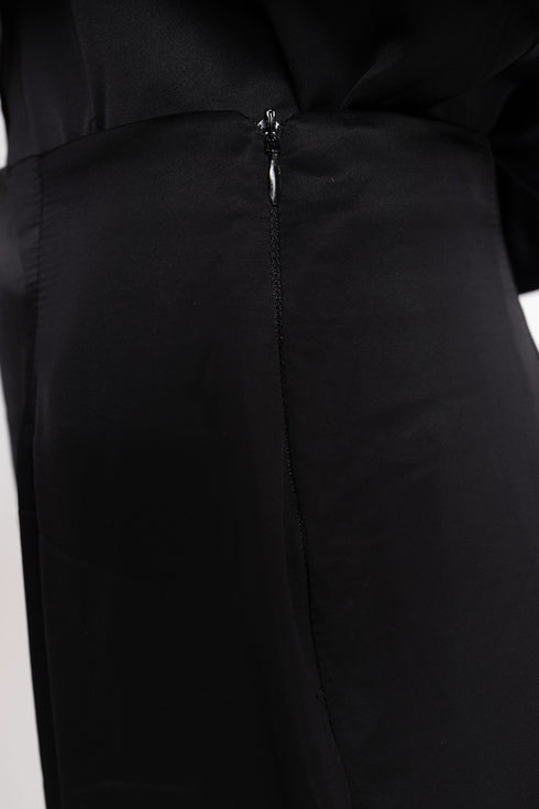 The Black Slip Skirt