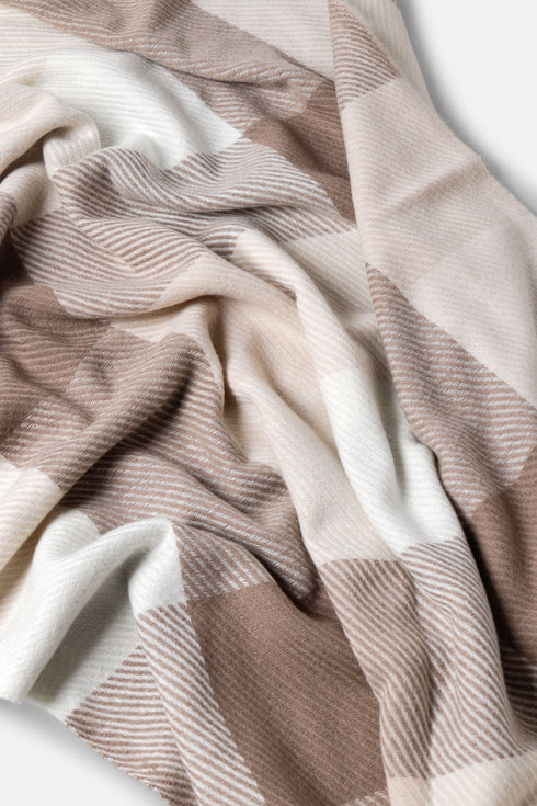 Checkered Winter Essential Scarf