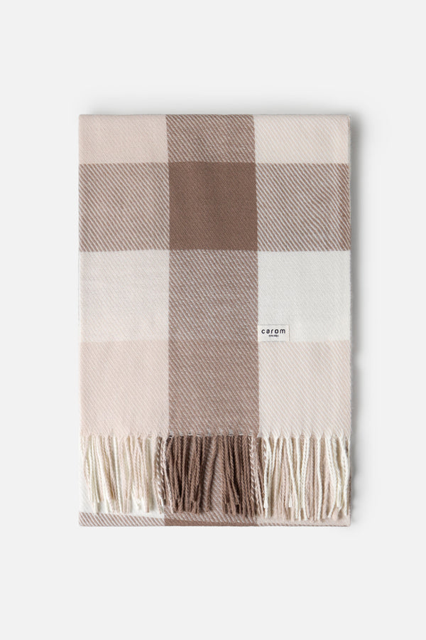 Checkered Winter Essential Scarf