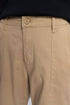The Khaki Wide Leg Cargo Pants
