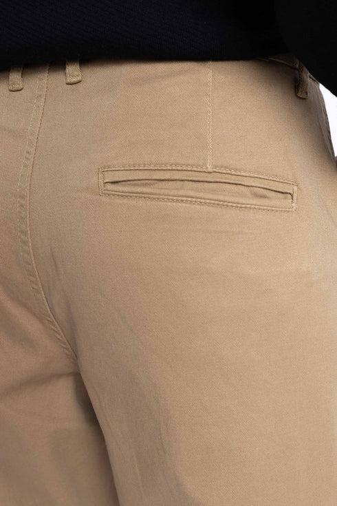 The Khaki Wide Leg Cargo Pants