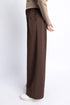 The Cocoa Brown Wide Leg Pants