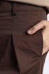 The Cocoa Brown Wide Leg Pants