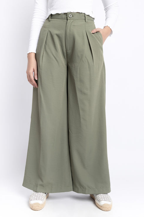 The Olive Wide Leg Pants