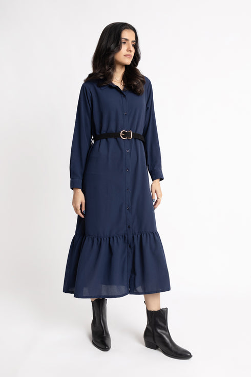 The Panel Trench Dress