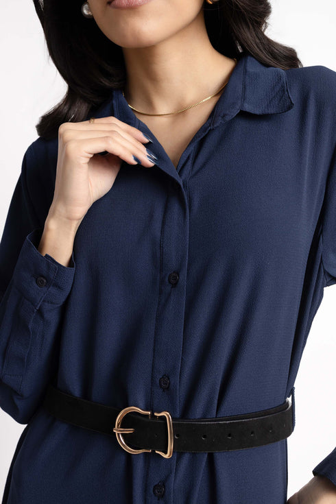 The Panel Trench Dress