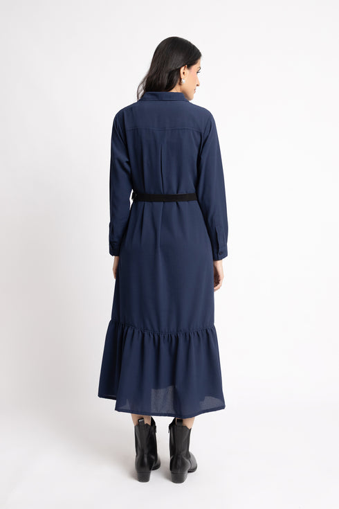 The Panel Trench Dress