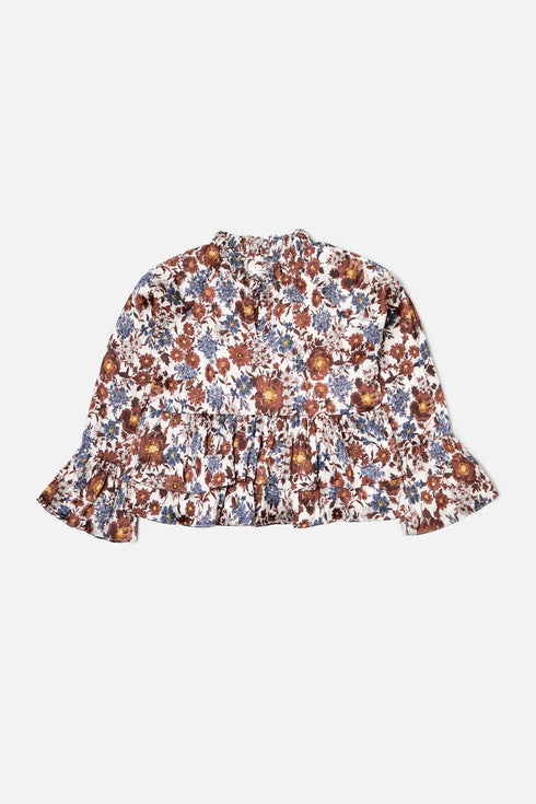 The Floral Peplum Top