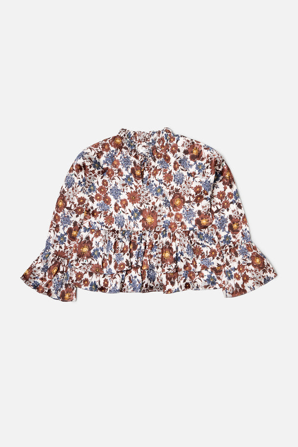 The Floral Peplum Top