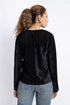 The Black Velvet Regular Fit Top
