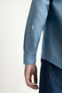 The Blue Relaxed Fit Jacquard Shirt