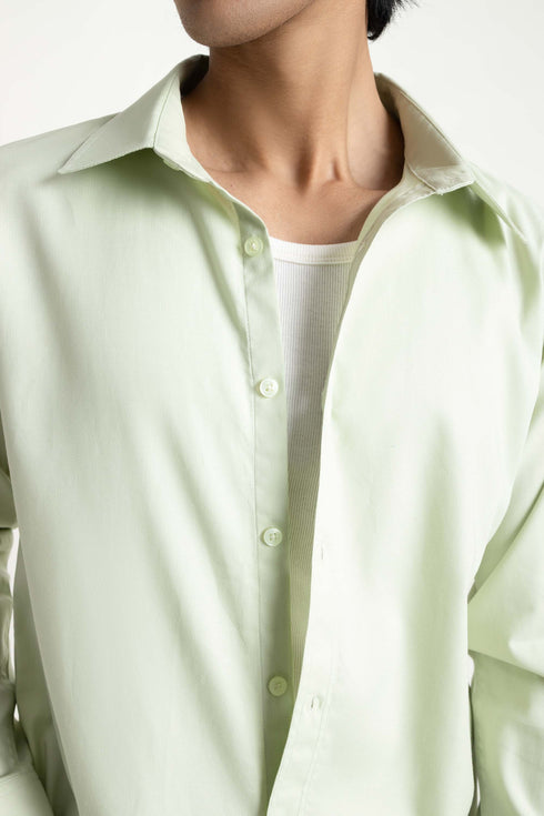 The Relaxed Fit Jacqaurd Shirt