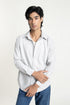 The Ice Blue Relaxed Fit Jacquard Shirt