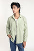 Light Green Textured Cotton Shirt