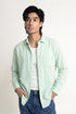Aqua Textured Cotton Shirt