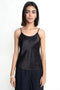 The Black Silk Camisole