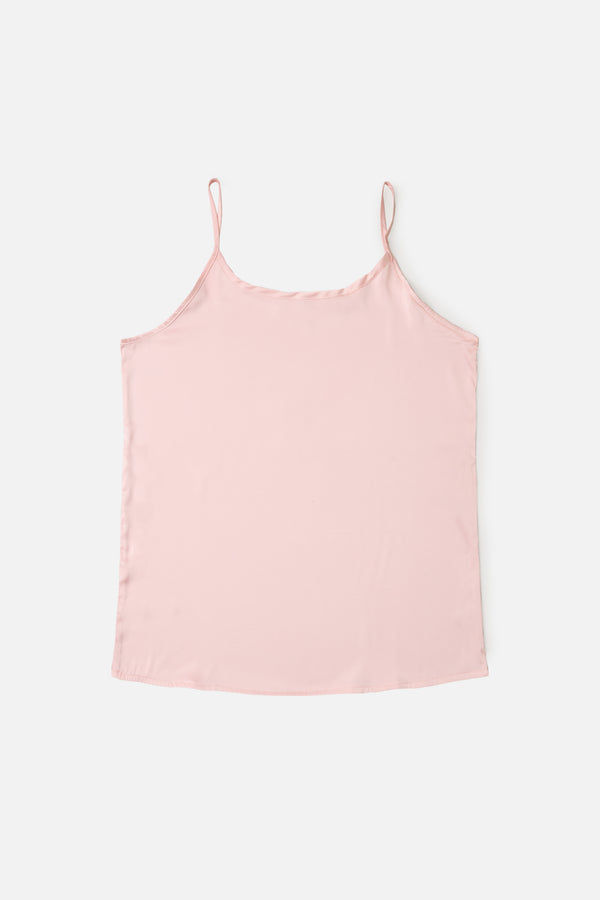 The Pink Silk Camisole
