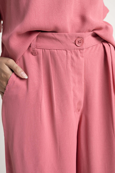 The Mauveglow Wide Leg Trousers