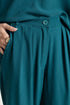 The Teal Green Wide Leg Trousers