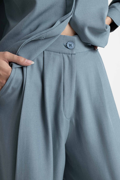 The Slate Extreme Wide Leg Trousers
