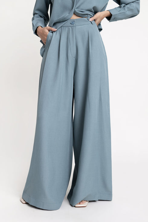 The Slate Extreme Wide Leg Trousers