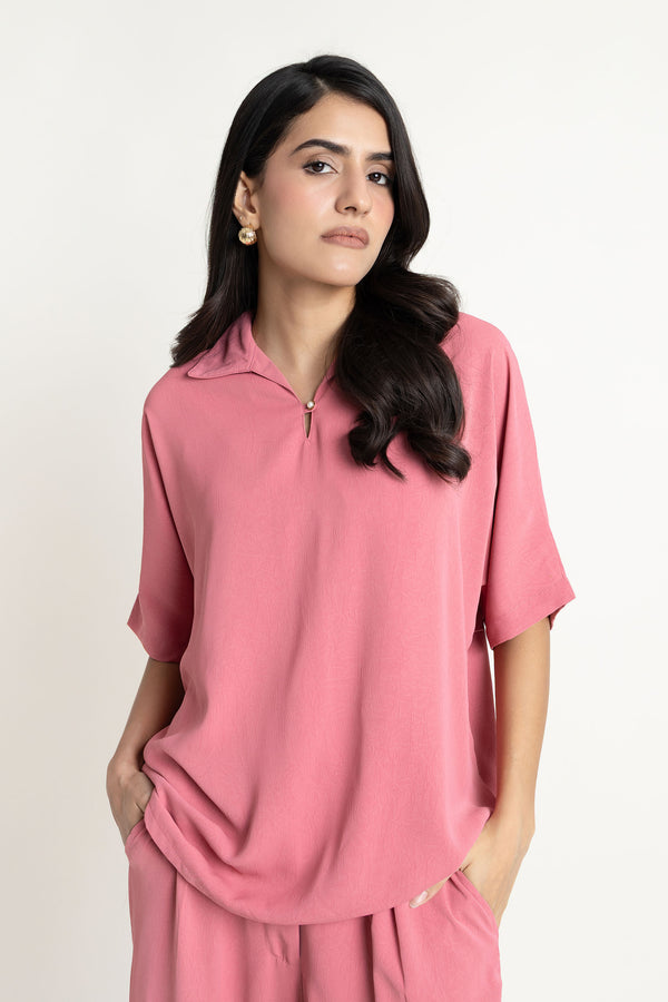 The Mauveglow Oversized Shirt