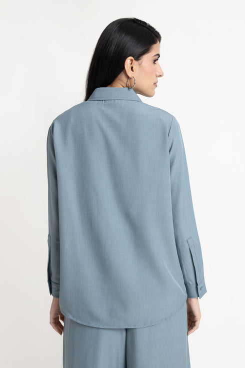 The Slate Oversized Shirt