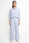 The Wide Leg Pleated Pants