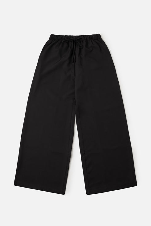 The Black Relaxed Fit Trousers