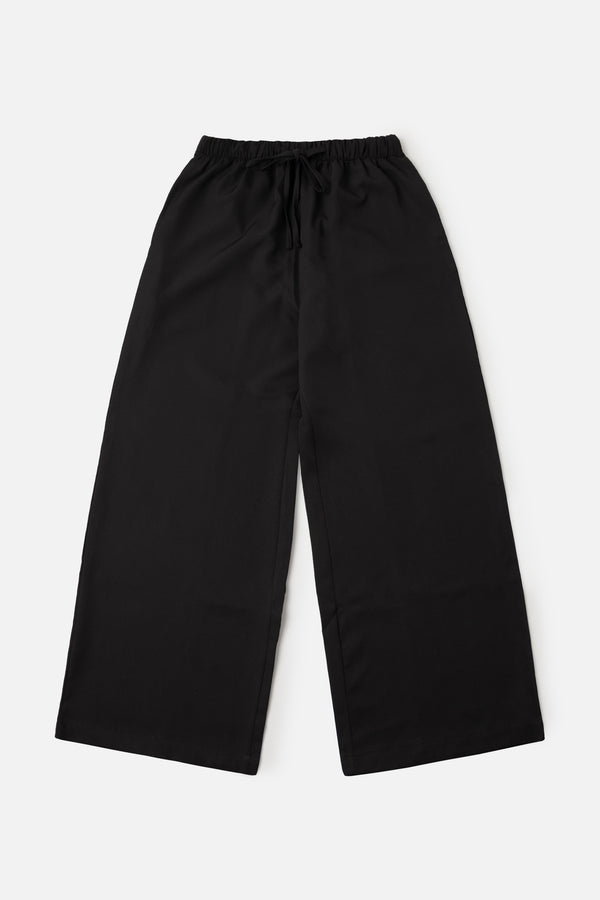 The Black Relaxed Fit Trousers