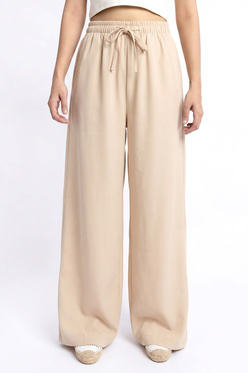 The Caramel Relaxed Fit Trousers