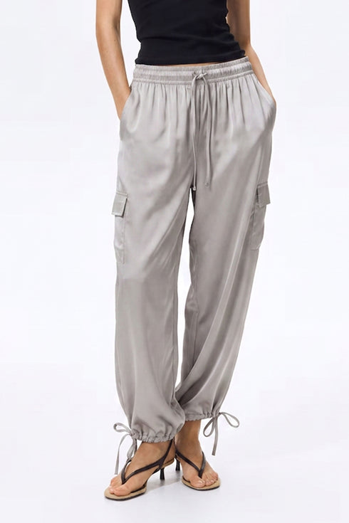 The Silk Cargo Balloon Trousers