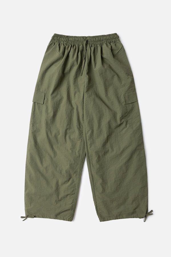 The Olive Cargo Balloon Trousers