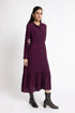 The Plum Panel Trench Dress