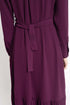 The Plum Panel Trench Dress