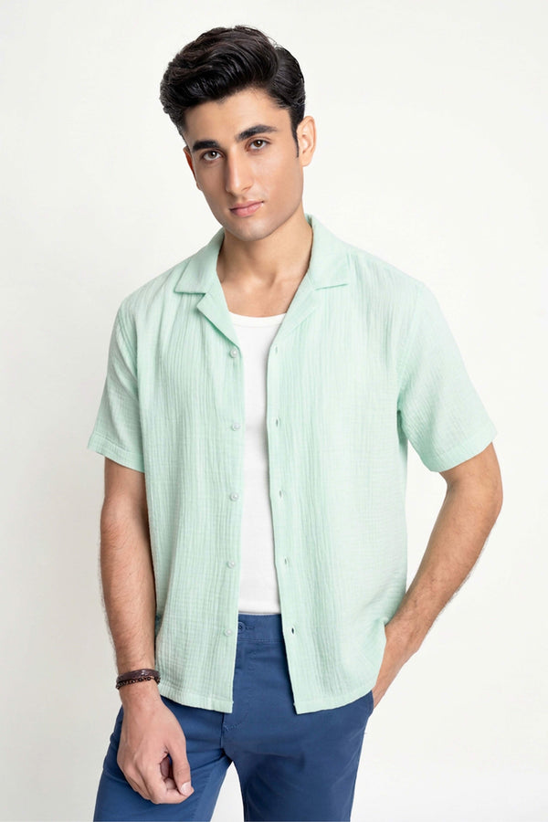 The Honeydew Bowling Shirt