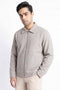 The Oversized Jacqaurd Wool Jacket