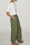 The Olive Cargo Balloon Trousers