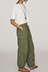 The Olive Cargo Balloon Trousers