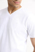 The White V Neck T-Shirt