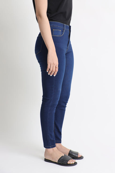 The Dark Wash Skinny Jeans