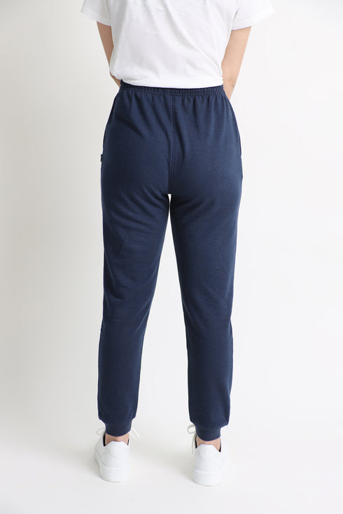 Navy Blue Jogger Pants